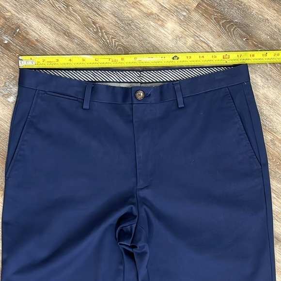 Jos A Bank Reserve Men's Size 35 x 34 Pants Blue Measure 35 x 32 Tailored Fit - Picture 6 of 16